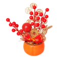 thumbnail image 2 of Ramo de flores artificiales Macarena cubo de bendición Año Nuevo, 2 of 8