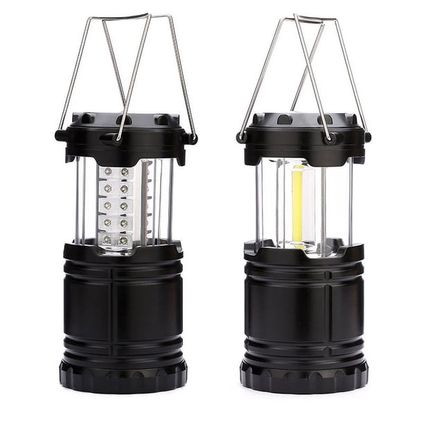 Linternas LED, paquete de 2 linternas emergentes para cortes de energía, linternas colgantes con pilas brillantes para acampar al aire libre senderismo, luces de supervivencia de emergencia
