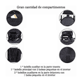 thumbnail image 3 of Mochila Táctica Bloosom  Multifunción Mochila Cuerpo Cruzada Campismo Negro, 3 of 4