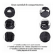 thumbnail image 3 of Mochila Táctica Bloosom  Multifunción Mochila Cuerpo Cruzada Campismo Negro, 3 of 4