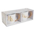 thumbnail image 3 of Creative Brands J0841 14 oz Gold Handle Mugs - Mr. & Mrs., 3 of 3