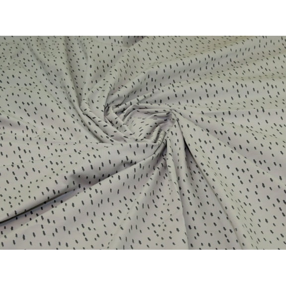 Minerva Cotton Jersey Stretch Knit Fabric Light Grey - per yard