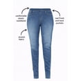 thumbnail image 2 of Ellos Women's 4-Pocket Stretch Jeggings Leggings, 2 of 3