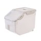 thumbnail image 1 of Contenedor de comida para mascotas, cubo de comida seca, contenedor de almacenamiento, tamaño L (beige), 1 of 5