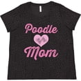 thumbnail image 3 of Inktastic Poodle Mom Cute Dog Women's Plus Size T-Shirt, 3 of 5