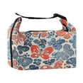 thumbnail image 2 of DIXRUYEE Lunch Bag Double Deck Lunch Cooler Box Fashion Floral Butterfly Dance Pattern, 2 of 7