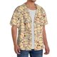 thumbnail image 2 of Balery Cute Cats 4 Camisa Casual de Manga Corta con Botones para Hombre, Texturizada, Estilo Cubano, para Playa, Verano-4X-Large, 2 of 5