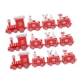 thumbnail image 1 of Mini  Decor Set, Small  Christmas Decorations Plastic Durable Environmentally Friendly Safe Reliable  For Cake Red,Green,White, 1 of 8