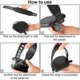 thumbnail image 2 of 6 rubber pedal straps exercise bike pedal straps pedal straps for exercise bike Cycling Bicycle home or gym, 2 of 5