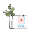 thumbnail image 1 of Mapa de Hong Kong Jarrones colgantes de vidrio transparente Decoración Botella, 1 of 4