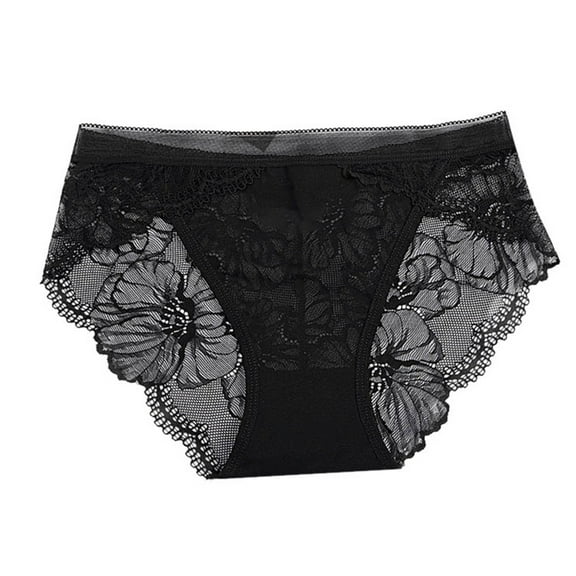 Women's Briefs Thong Lot Large High Waist Underwear Women Lane Swim 14 under Ware Ladies Shorts Underwear for Women Silk G String Panties for Lane Swim 22 Firm Control Panties Breathable Black L