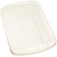 thumbnail image 1 of Knape & Vogt QT35LB-WH Trash Can Lid 1.31-Inch by 14.5-Inch by 9.56-Inch White, 1 of 2