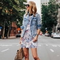 thumbnail image 4 of Fotbe Butterflies in Pastel Vestido de Verano sin Mangas para Mujer – Vestido Midi Línea A, Estilo Camiseta Floral, Vestido Playero Casual y Fluido, 4 of 7
