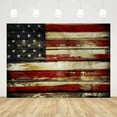 thumbnail image 2 of USA Flag Photo Background 4th of July Independence Day Decorations Backdrop for Photography Patriotic Memorial Day Party Decor Banner Veterans Day Prom Background Supplies Props, 2 of 3