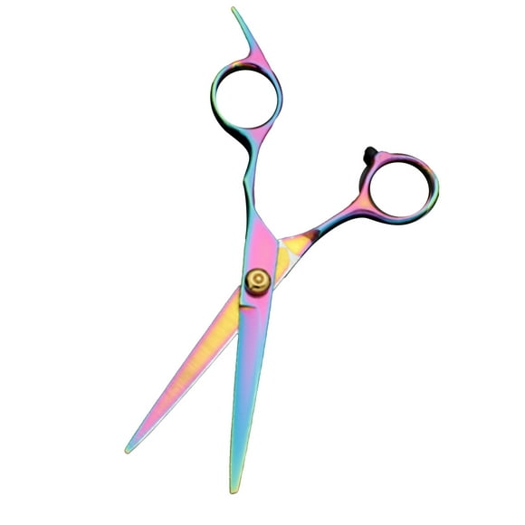 Colorful Hair Cut Scissors, Professional Hair Cutting Scissors For Barbershop Hair Salon, Versatile, Practical, Ergonomic Design, Stainless Steel, Ideal For Hairdressers,