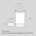 thumbnail image 4 of AVERA Filtro de Repuesto para Purificador de Agua 5 litros PA5L, 4 of 6