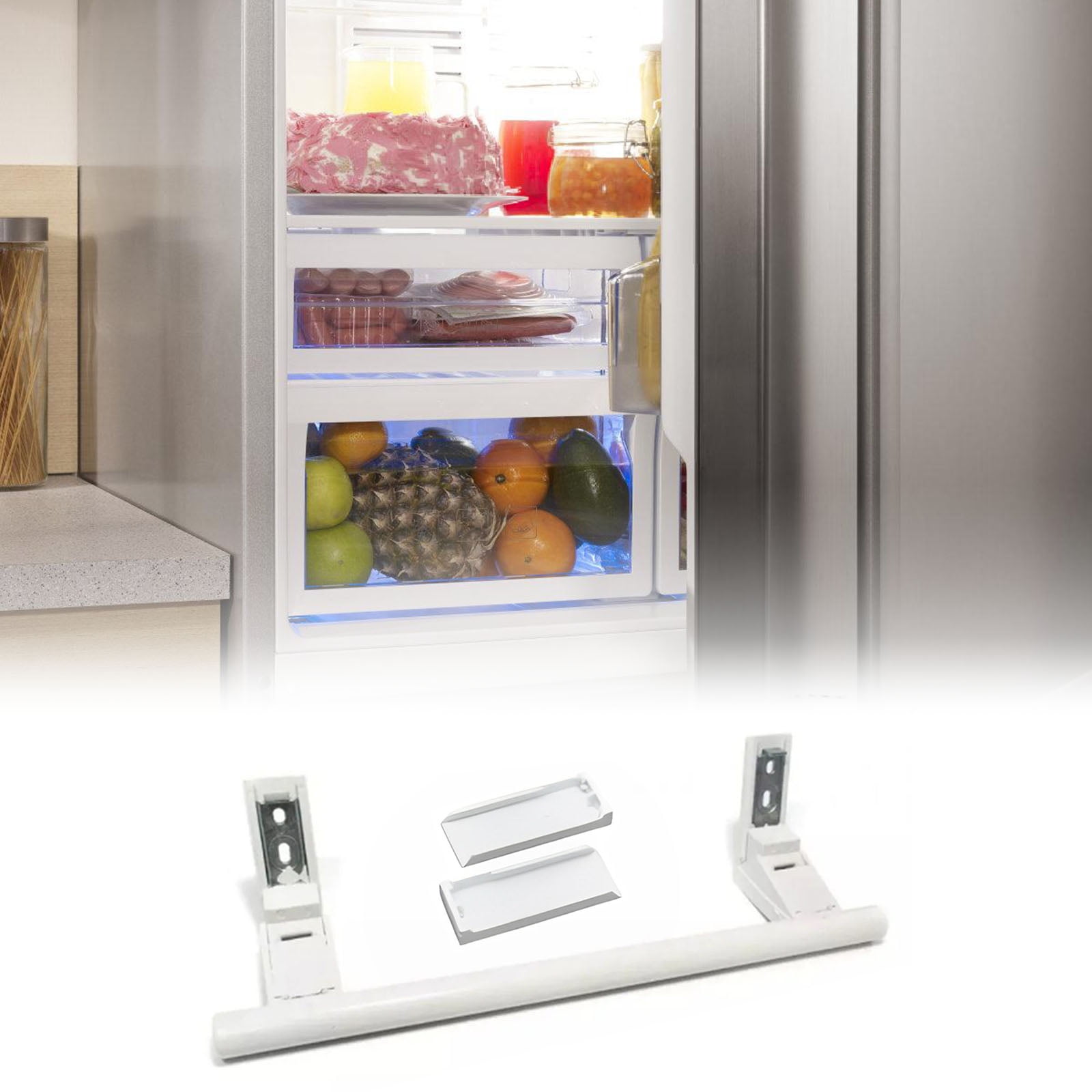 7430670 Plastics Refrigerator Handle Push Pull Design for Long Lasting Durability