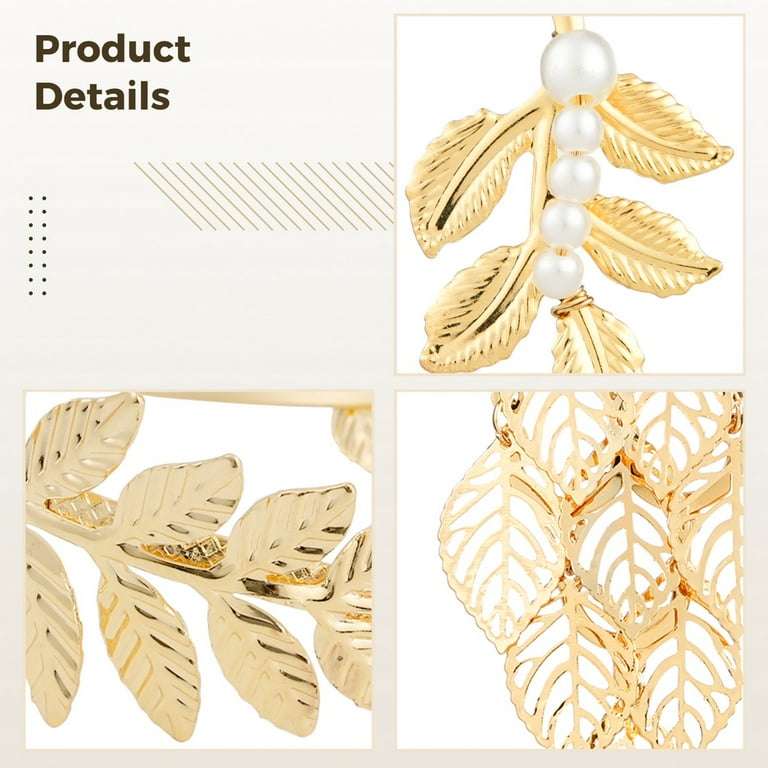 Gold Leaf Headband Metal Costume Accessories Gold Leaf Headband Metal Costume Accessories