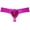 Fresh Pink, variant on Botmois Men Cheek Underwear Metallic Wet Look Mini Bikini Boxer Briefs Mini Bikini Trunks 1/3 Rear Skimpy Fresh Pink M