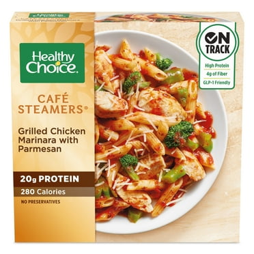 Healthy Choice Café Steamers Grilled Chicken Marinara With Parmesan, 9.5 oz (frozen)