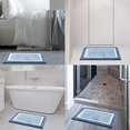 thumbnail image 3 of Microfiber Bath mats Absorbent Bathroom Shower Mats Washable Bathroom Rug Set Non Slip Carpet Mat for Bathroom Bedroom Kitchen Entrance, 3 of 8