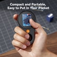thumbnail image 2 of yeacher 500X Handheld Digital Microscope with 2MP Camera, 2-Inch IPS Screen, 8 LED Lights, and Built-in Battery for Kids' Science Exploration - Black (Model 370), 2 of 6