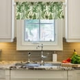 thumbnail image 3 of Palm Tree Kitchen Curtains Valances for Windows Rod Pocket Valance Short Window Treatments for Kitchen Windows Living Room Bathroom Laundry Decor, 3 of 6