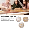 thumbnail image 3 of 9PCS Polyhedral Dice Set, Waterproof Lightweight Table Gaming Dices For Role Playing Game Board Game Dice Game, 3 of 8