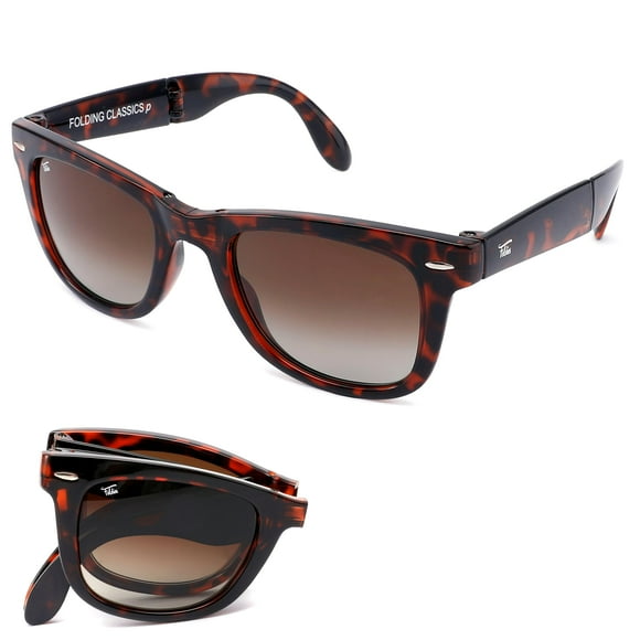Gafas de Sol Plegables Clásicas Foldies Polarizadas UV400 para Hombres y Mujeres