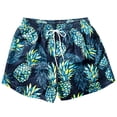 thumbnail image 1 of HANMUN Mens Swimming Trunks Men Swim Shorts Bathing Suit, Beach Shorts for Men, Quick Dry Boardshorts Swimwear Board Swimsuits for Vacation - Pineapple Medium, 1 of 8