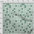 thumbnail image 3 of oneOone Rayon Green Fabric Striped Line Diy Clothing Quilting Fabric Print Fabric By Yard 56 Inch Wide, 3 of 8