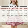 thumbnail image 3 of Placlothes Pink Short Sleeve Shirt Tops for Girls 2 Piece Outfits Sets with Skirt Summer Fall Birthday Kids Big Girls and Little Girls Size 2 T, 3 of 3