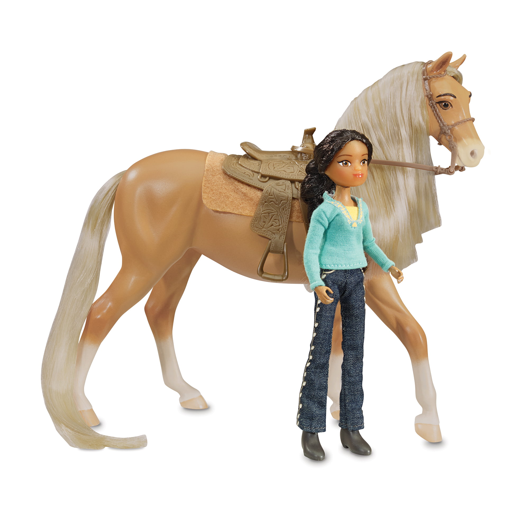✨ Dreamworks Spirit Riding Free Pru and Chica Linda Horse & Doll Play Set NEW ✨ 
