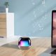 thumbnail image 1 of Altavoz Bluetooth con giroscopio, altavoz portátil con luz ambiental RGB, subwoofer de alta belleza para exteriores, altavoz Bluetooth de plástico., 1 of 6