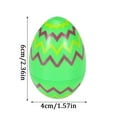 thumbnail image 3 of Pack of 36 Printed Plastic Easter Eggs, Loose Empty Easter Eggs for Hiding, Filling with Candy, and Decorating, 3 of 9