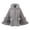 Gray, variant on Womens Winter Coats Thick Cloak Elegant Cape Outerwear Faux Fur Trimmed Shawl with Layered Fluffy Detailing for Cold Days Outdoor Occasions Sophisticated Look