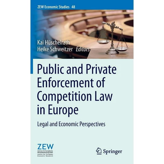 Zew Economic Studies Public and Private Enforcement of Competition Law in Europe: Legal and Economic Perspectives, Book 48, (Hardcover)