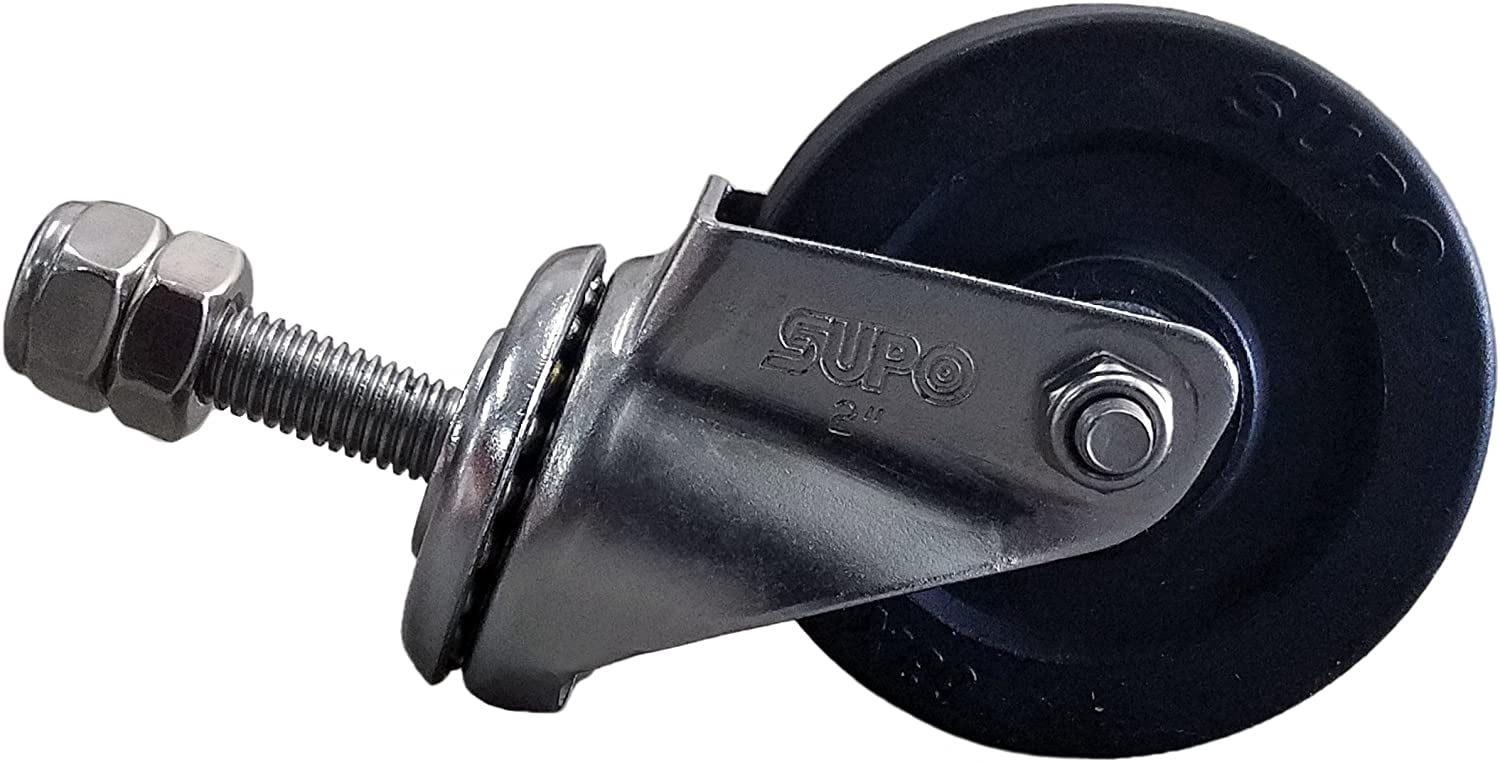 Ultimate Washer Replacement Castors for BE 18", 20", 24" Stainless Steel Surface Cleaners, 2-Pack