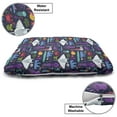 thumbnail image 3 of Octopus Pet Bed, Cartoon Style Underwater Creatures with Ocean Aquatic Inhabitants and Exotic Fishes, Resistant Pad for Dogs and Cats Cushion with Removable Cover, 24" x 39", Multicolor, by Ambesonne, 3 of 4