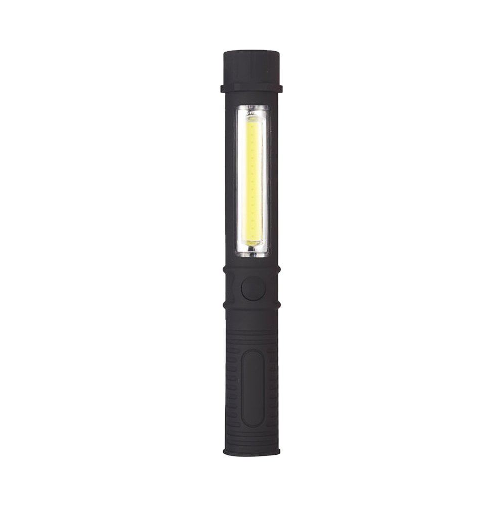 Red Promier 9 LED Pocket Pen Light 220 Lumens Flashlight Magnetic Rotating Clip 