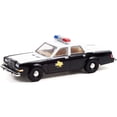 thumbnail image 2 of 1981 Dodge Diplomat White and Black Highway Patrol "Texas Department of Public Safety" 1/64 Diecast Model Car by Greenlight, 2 of 3