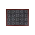 thumbnail image 2 of Non-Stick Silicone Baking Mat with Perforated Steam Holes - Half Sheet Size for Perfect Cookies, Bread & Macarons, 2 of 9
