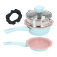 thumbnail image 1 of Multi-function saucepan with visible lid, steamer basket, heat-resistant handles, non-stick saucepan, milk pan for healthy and safe food, type 2, 1 of 4