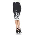 thumbnail image 3 of Women's Floral Paisley Pencil Midi Skirt, 3 of 3