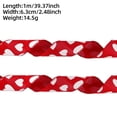 thumbnail image 2 of Fmbmuo Heart Ribbon Valentines Day Water-Resistant Warm Gift Box Decorations, Cloth Red Industrial Home Decor Ornaments for Gift Wrapping, 2 of 5