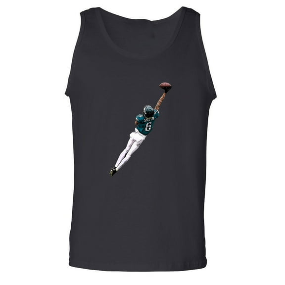Black DeVonta Smith Eagles The Catch Tank Top