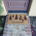 thumbnail image 3 of Rubber-Cal Scottish Fraser Fir Forest – Outdoor Christmas Doormat 15mm 18" X 30", 3 of 6