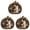 B*3, variant on YardChic 1Pc Wooden Fall Pumpkins Decorations for Home Office Indoor, 2D Cute Multi Layered Pumpkin Block Signs, Thanksgiving Table Decor, Harvest Tabletop Decoration, Halloween Home Display