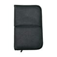 thumbnail image 1 of Bolsa organizadora de brochas de maquillaje, estuche para brochas de maquillaje, bolsa para brochas, cosmético multiusos patrón cruzado, 1 of 8
