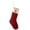Red and White, variant on Personalized Christmas Stockings with Initials, 18 Inches Xmas Embroidered Monogrammed Cable Knitted Stocking for Family, Holiday Hanging Decoration Gifts for Fireplace(Red and White A)